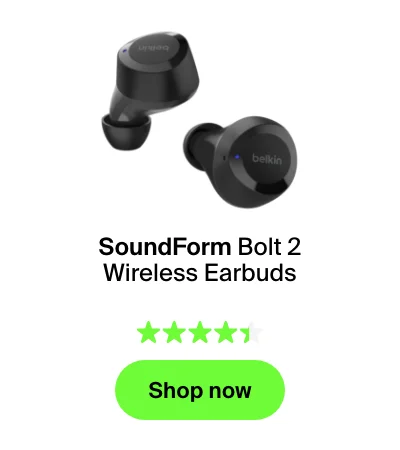 SoundForm Bolt 2 Wireless Earbuds Black
