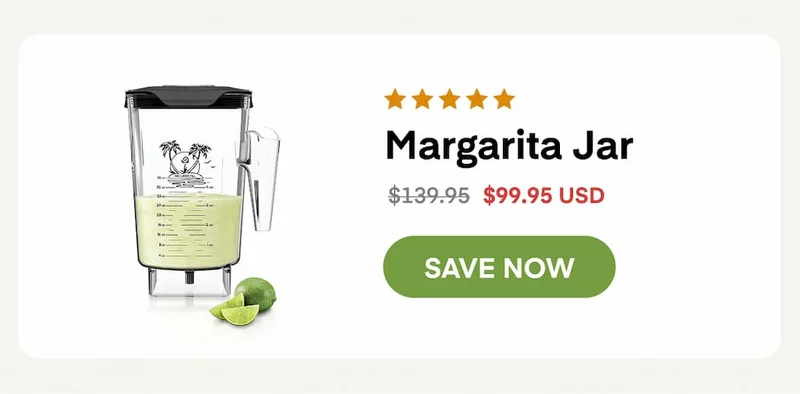 Margarita Jar Flash Sale