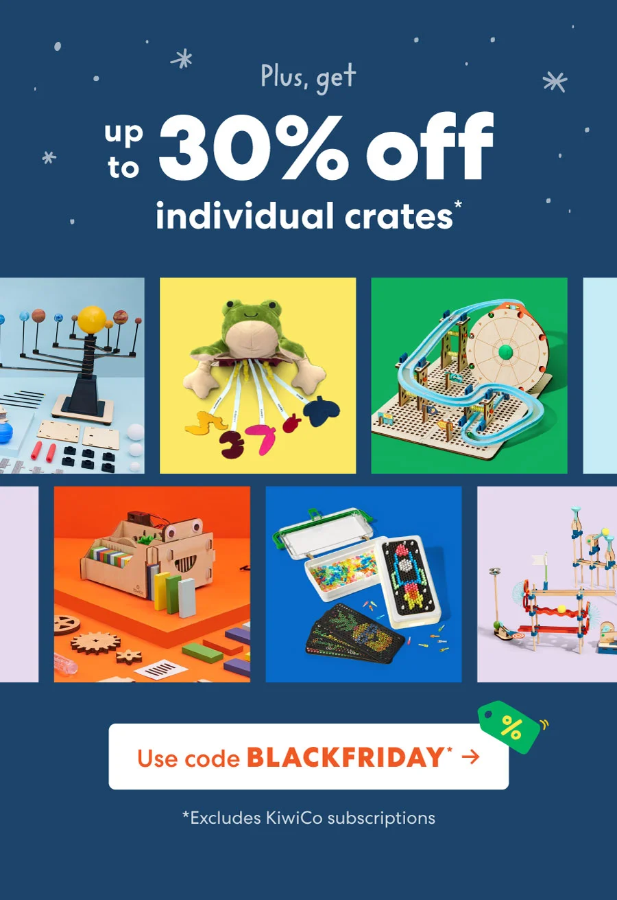 Plus get up to 30% off individual crates! USE CODE BLACKFRIDAY ->