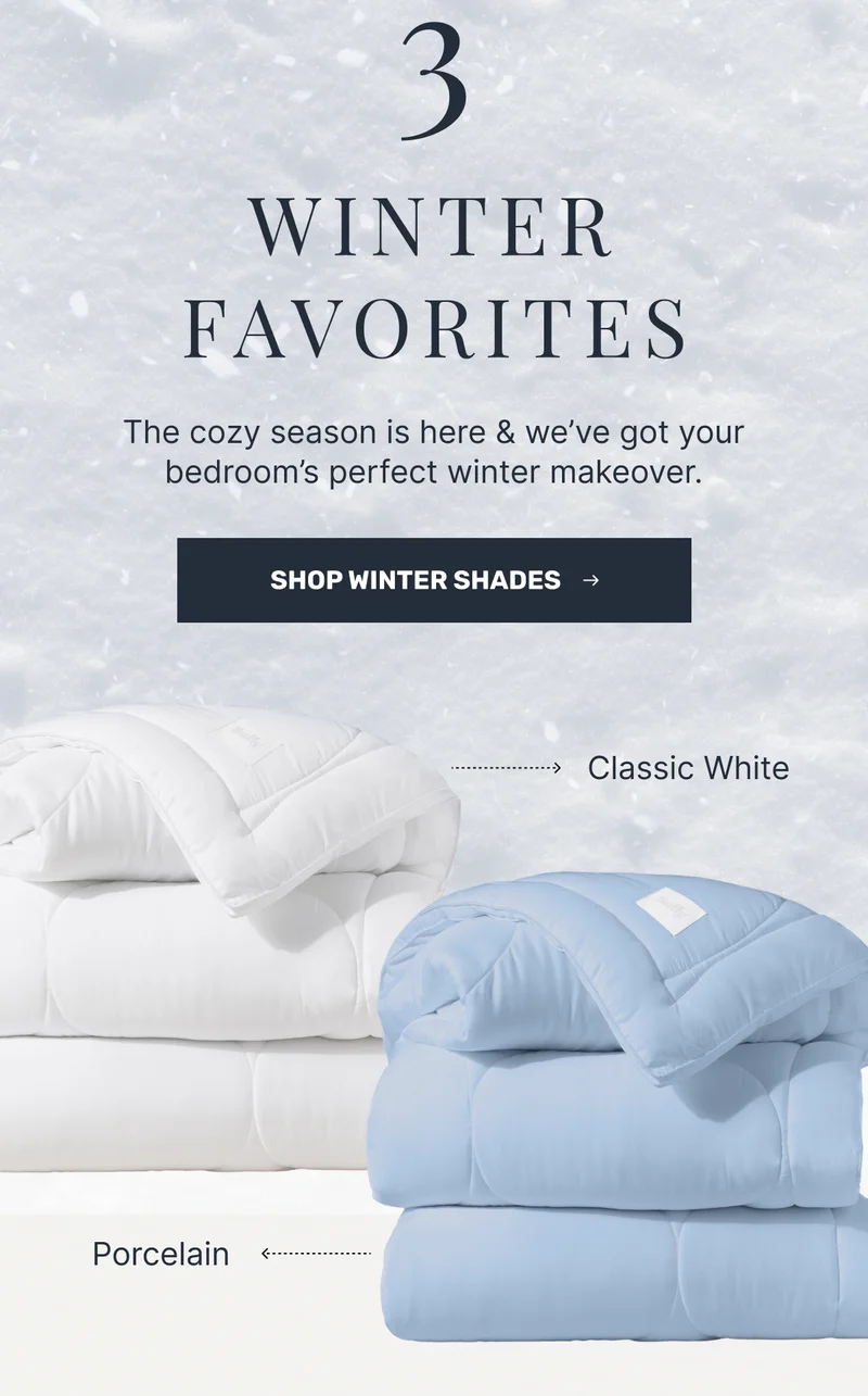 3 Winter Favorites | Shop Winter Shades