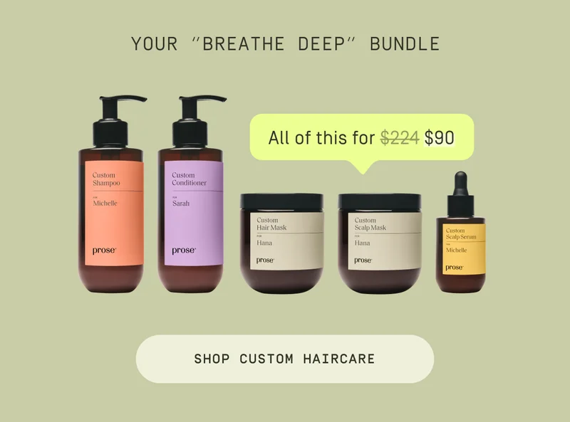 Shop Custom Haircare