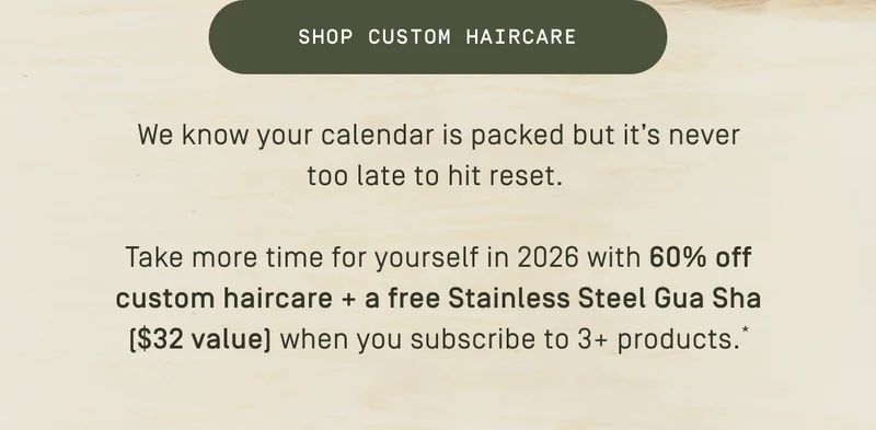 Shop Custom Haircare