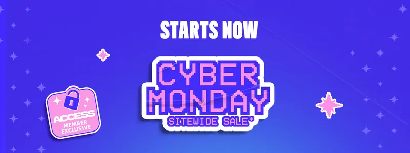 CYBER MONDAY SITEWIDE SALE*