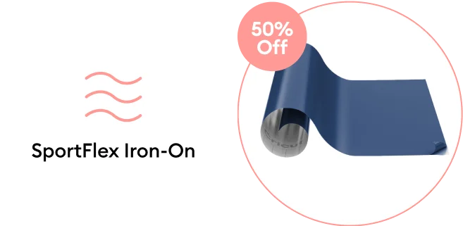 SportFlex Iron-on.