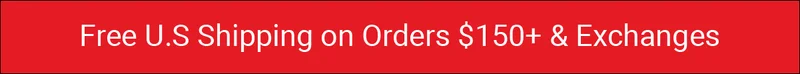 Free U.S. Shipping on Order $150+ & Exchanges