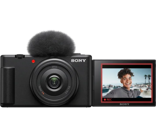 Sony  Vlog Camera For Content Creators And Vloggers, Black