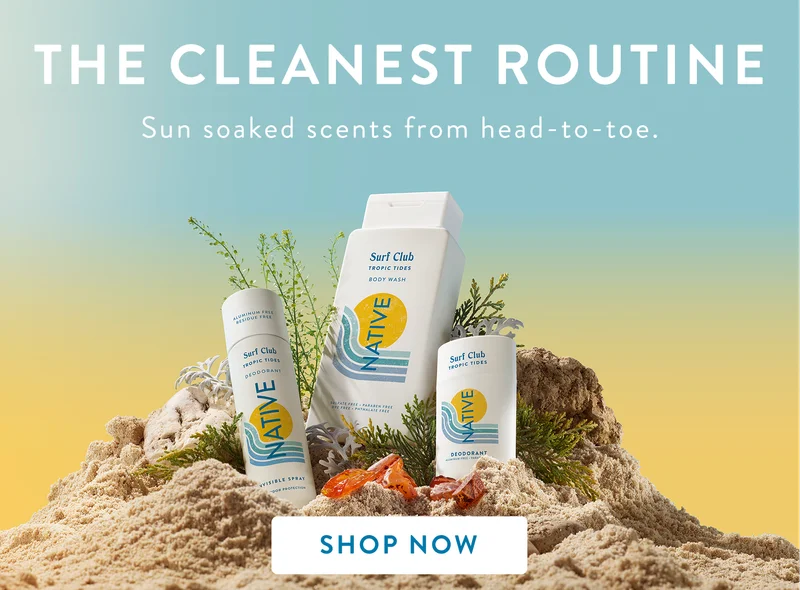The cleanest routine. Sun soaked scents from head to toe. Shop now