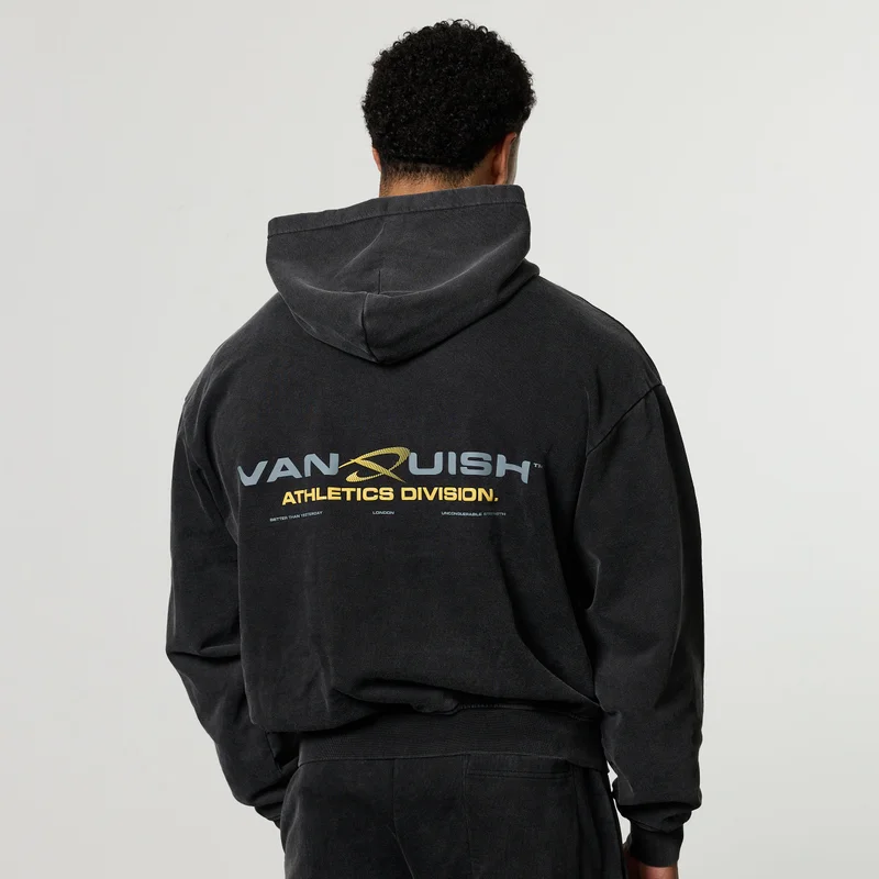 Image of QUICKSTRIKE BLACK OVERSIZED HOODIE