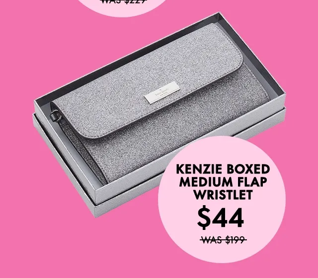 KENZIE BOXED MEDIUM FLAP WRISTLET