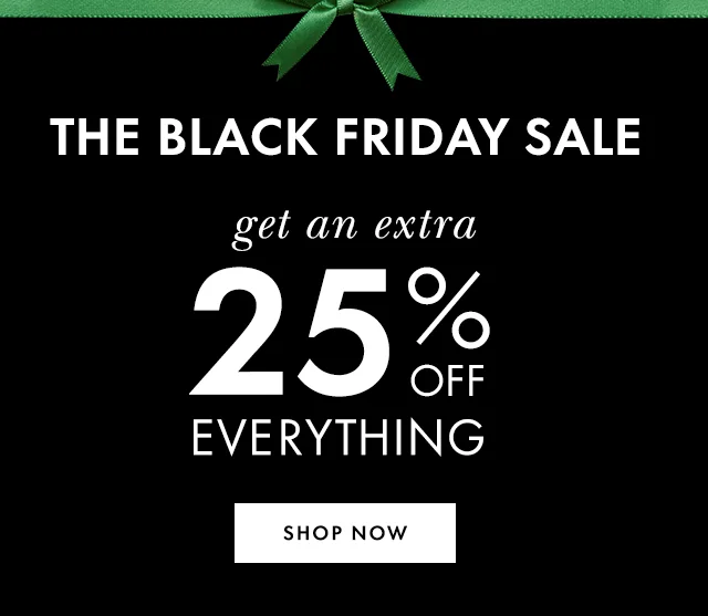 THE BLACK FRIDAY SALE