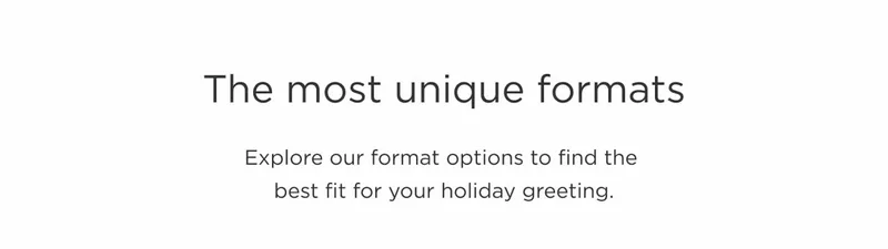 The Most Unique Formats