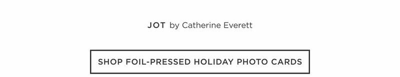 Shop Foil-Pressed Holiday Photo Cards