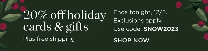 Shop Foil-Pressed Holiday Cards