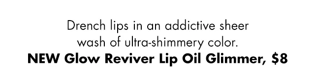 Drench lips in an addictive sheer wash of ultra-shimmery color