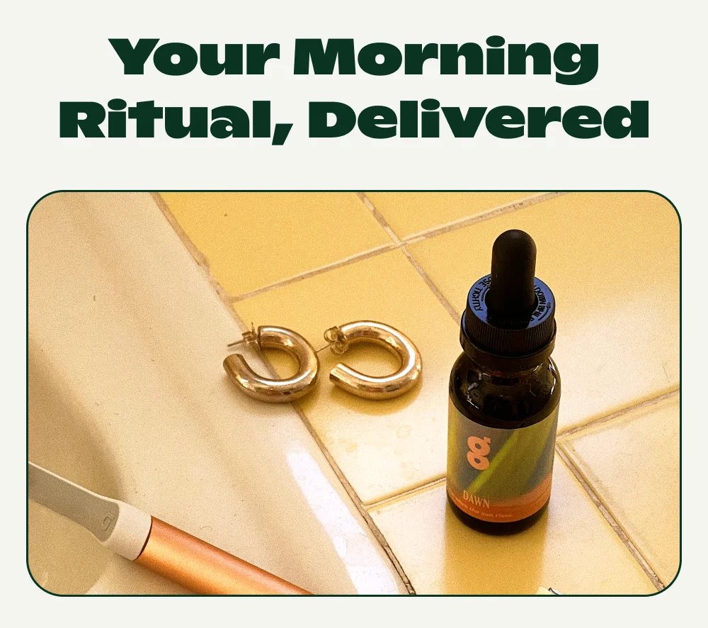 your morning ritual, delivered