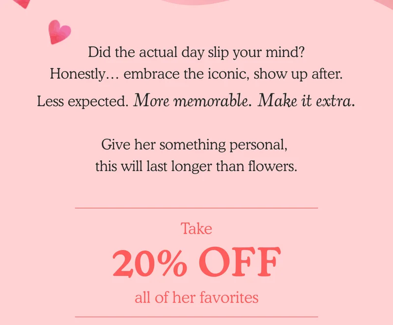 20% Off