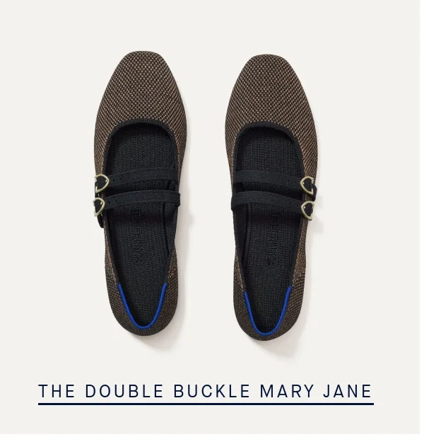 THE DOUBLE BUCKLE MARY JANE