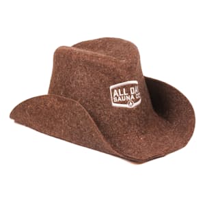 Wool Cowboy Sauna Hat