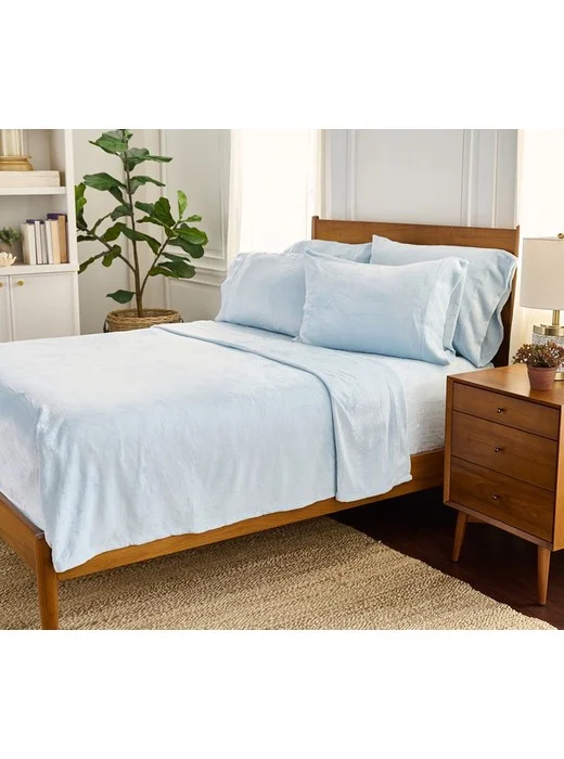 Berkshire Velvetsoft Sheet Set with Extra Pillowcases