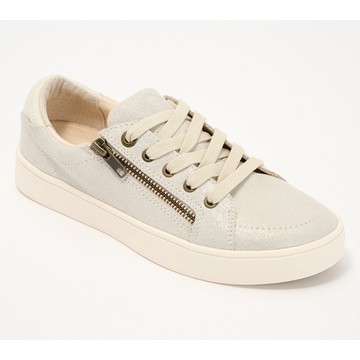 Revitalign Orthotic Suede Casual Sneaker - Wrigley