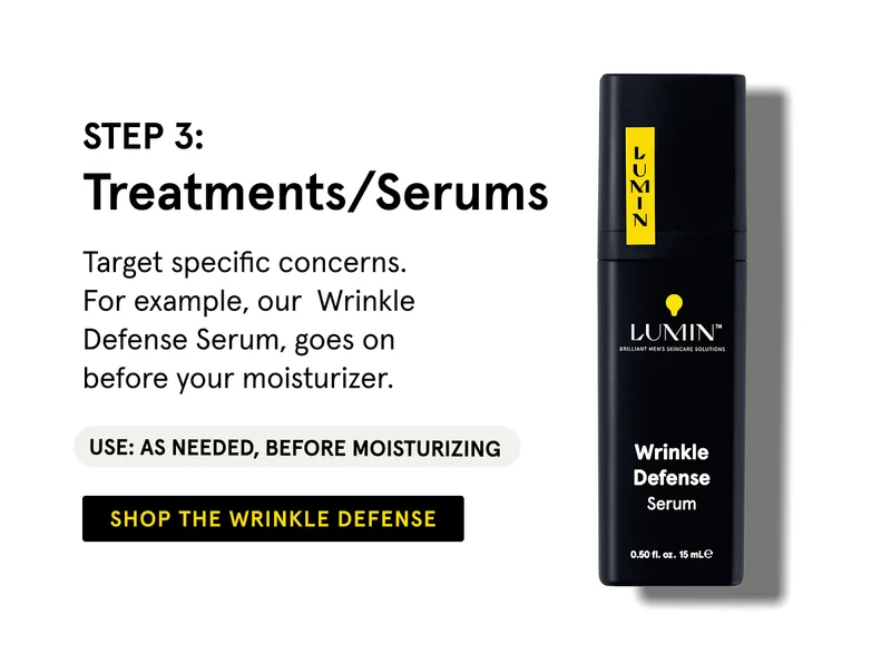 Step 3: Treatments/Serums