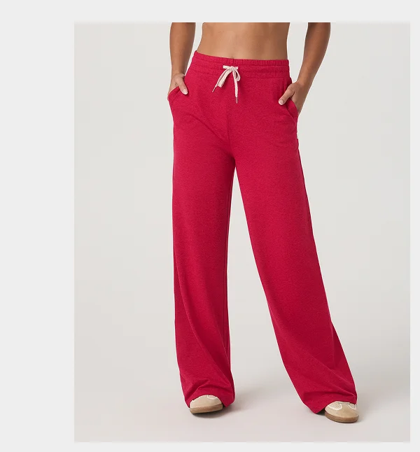 Halo Essential Wideleg - Strawberry Heather