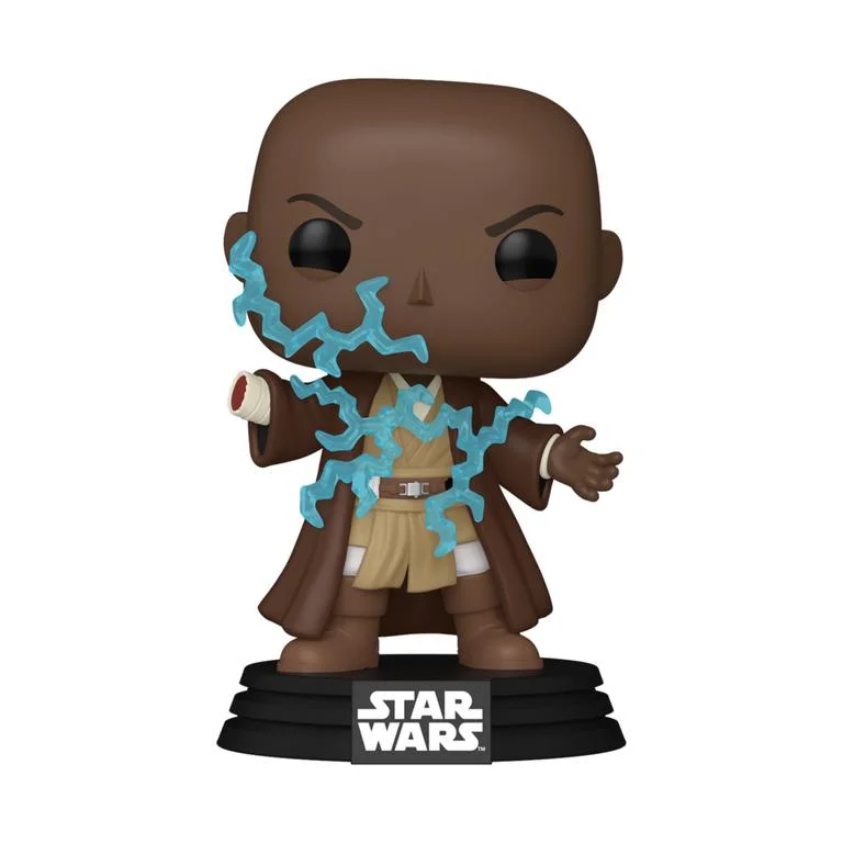 Funko POP Star Wars: Revenge of the Sith Mace Windu 3.8-in Vinyl Bobblehead Figure GameStop Exclusive