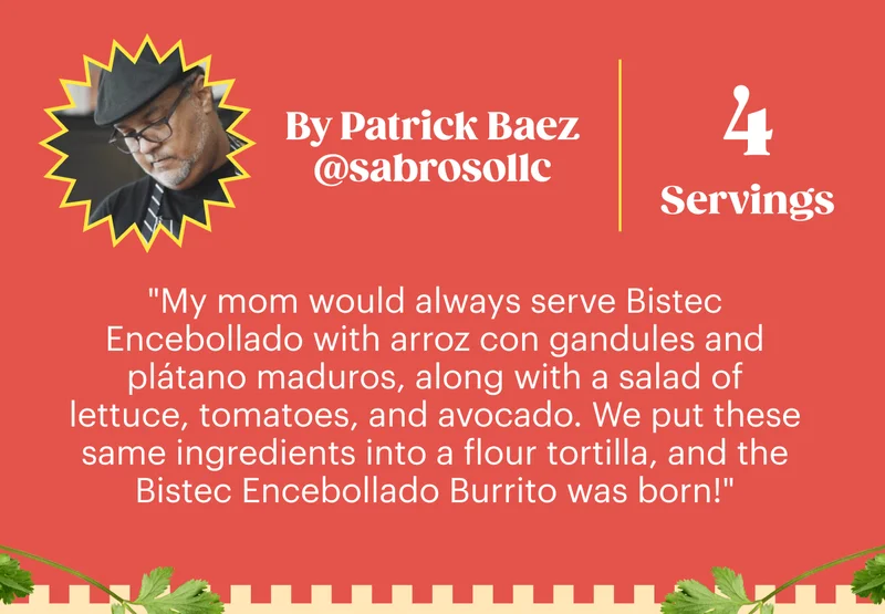Burritos…Caribeños! GET THE RECIPE