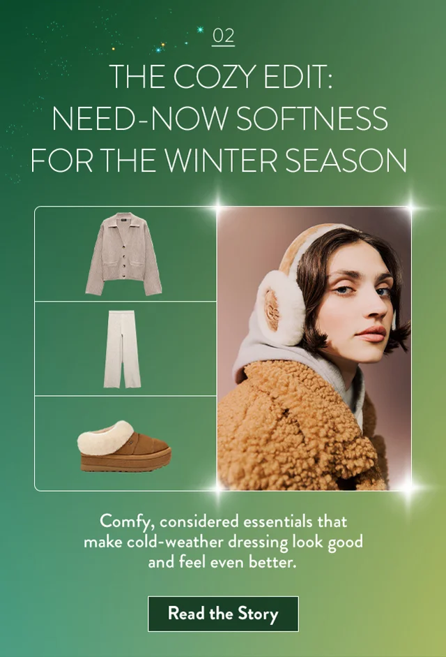 Cozy winter essentials.