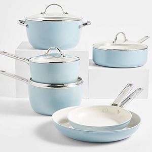 Greenpan™ Padova Pro Blue Haze Cookware Set