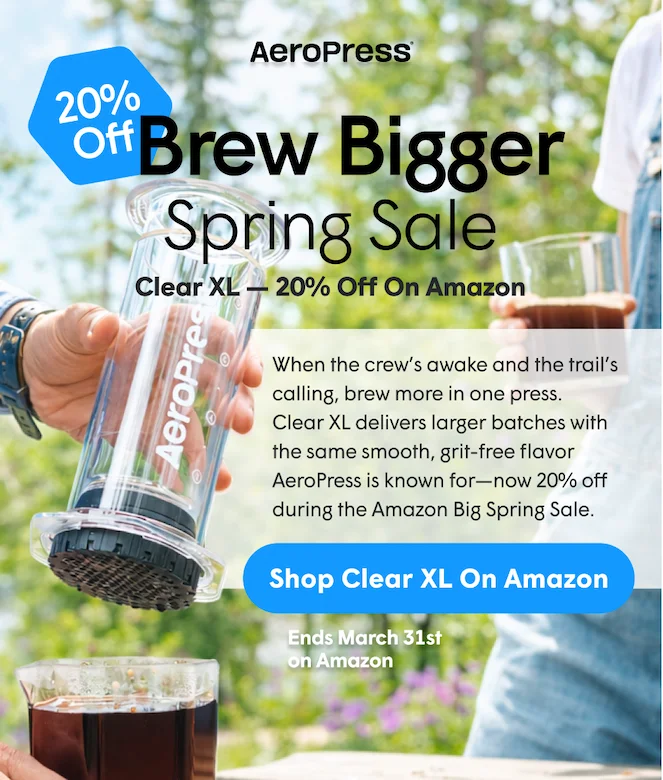 Aeropress Amazon Spring Sale