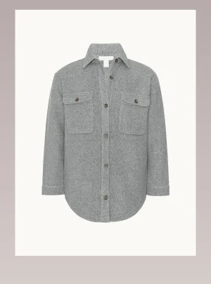Insulated Wool Shirt Jacket