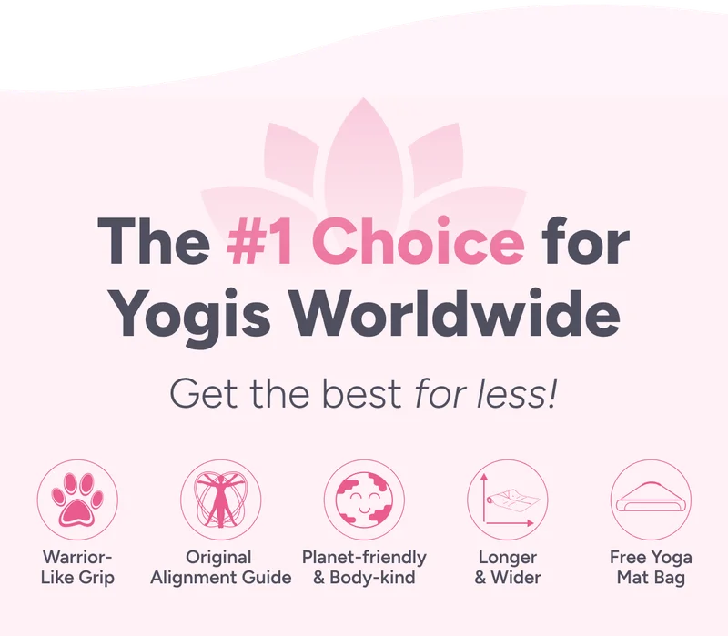 The no.1 choice for Yogis worldwide