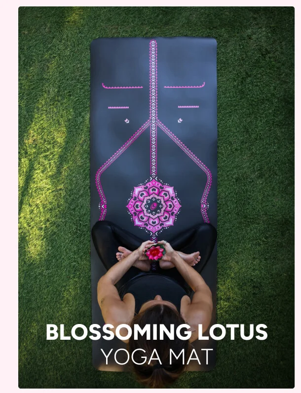 Blossoming Lotus Yoga Mat