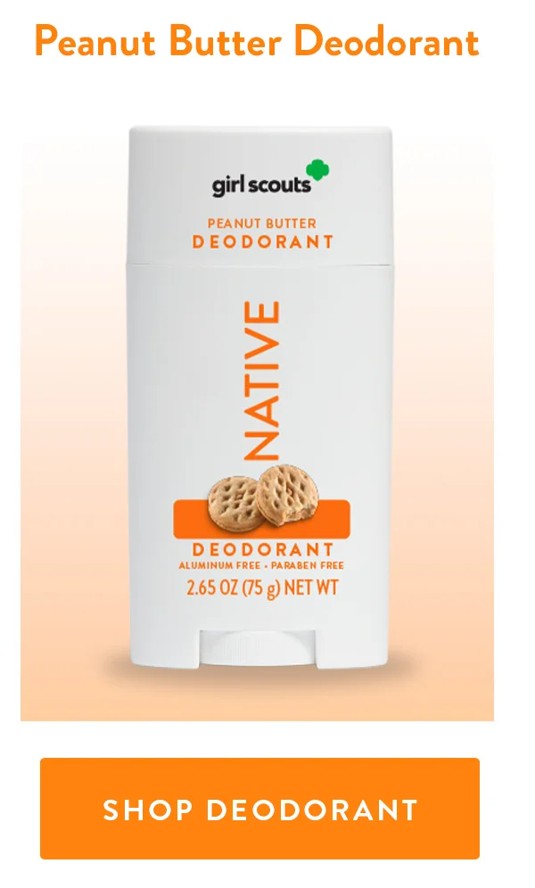 Peanut Butter Deodorant | SHOP DEODORANT