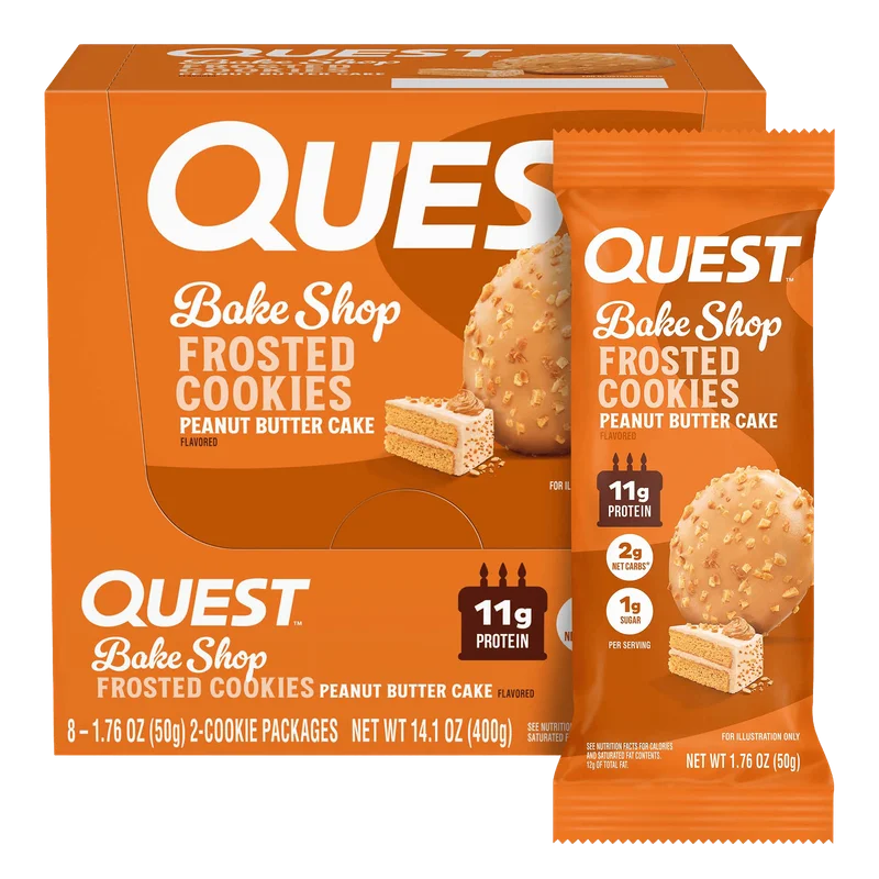 Image of Peanut Butter Cake Frosted Cookies Twin Pack
