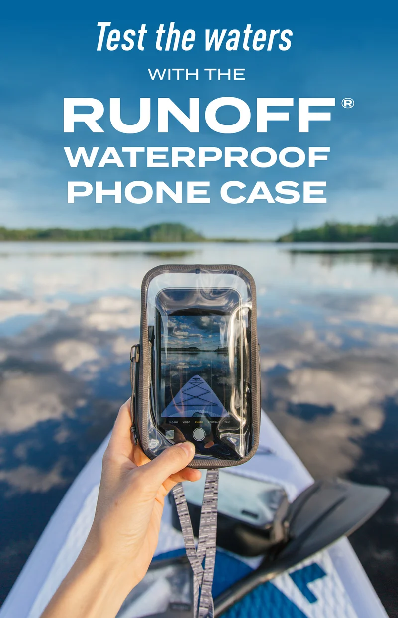 Test the waters with the RunOff® Waterproof Phone Case