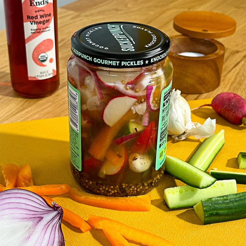 Homemade Pickled Vegetables