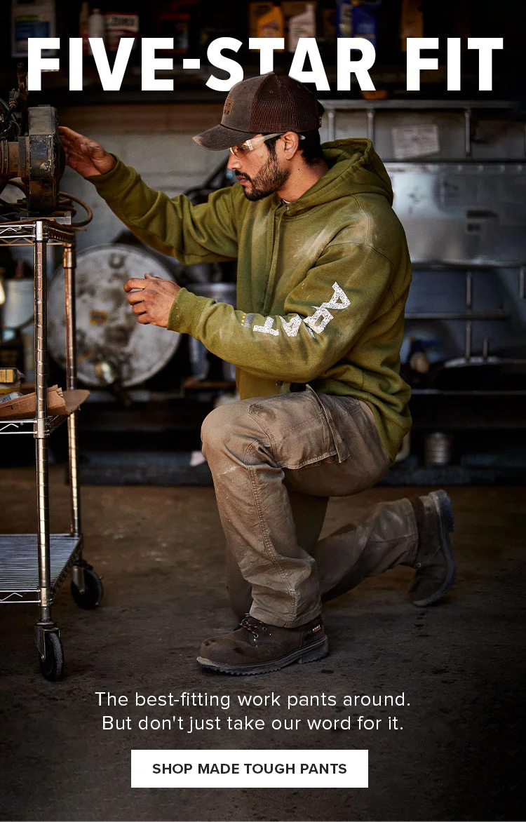 FIVE-STAR FIT | SHOP MADE TOUGH PANTS