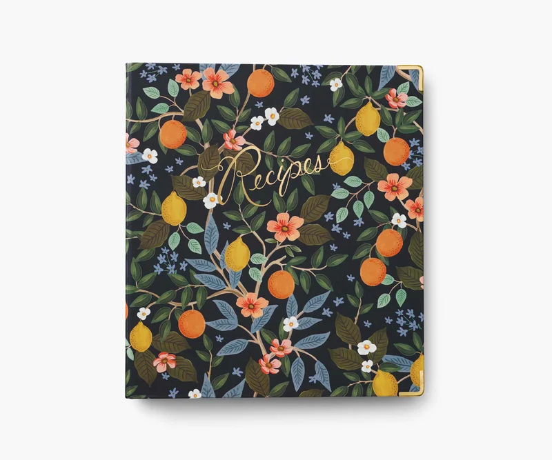 Image of Recipe Binder - Citrus Grove
