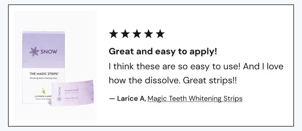 "I think these are so easy to use! And I love how the dissolve. Great strips!!"