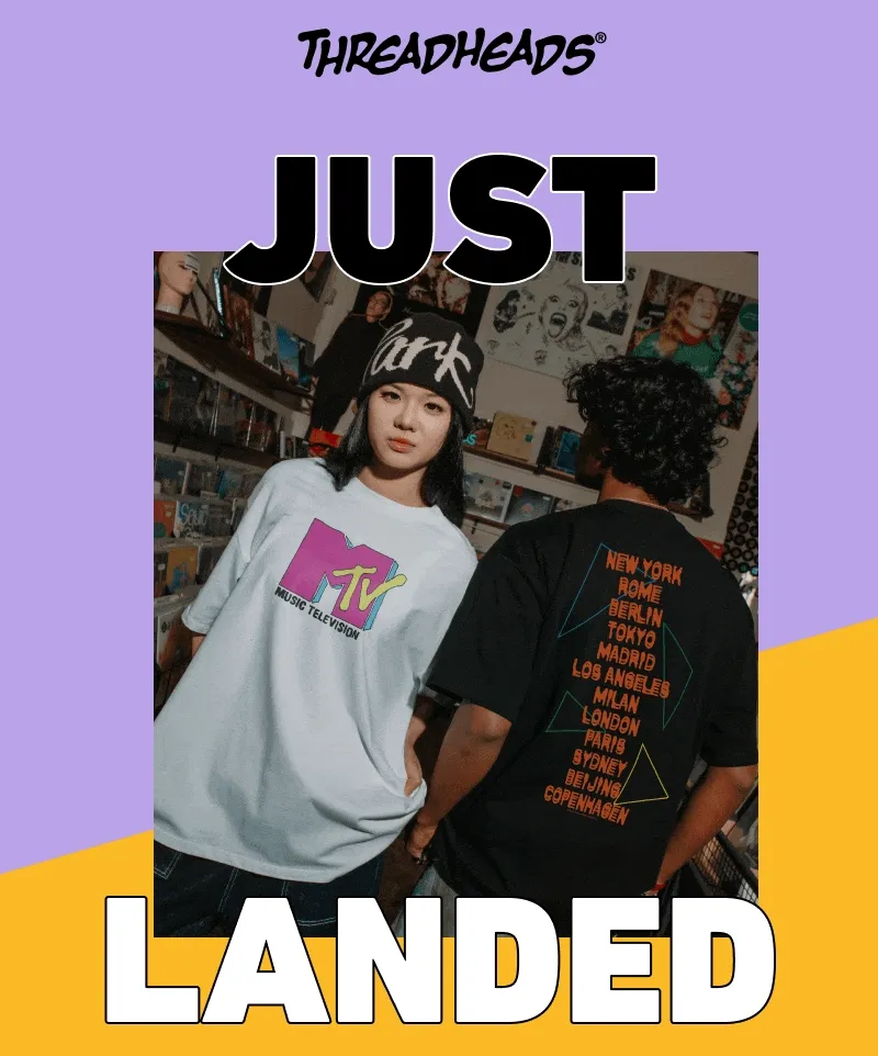 New in: MTV, Valentine’s picks & blank tees