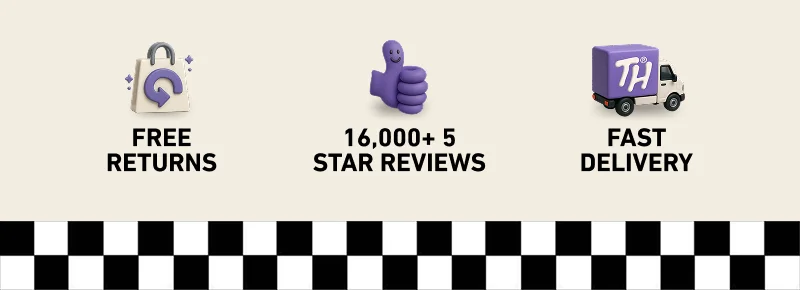 Free returns, 16,000 5 star reviews, fast delivery