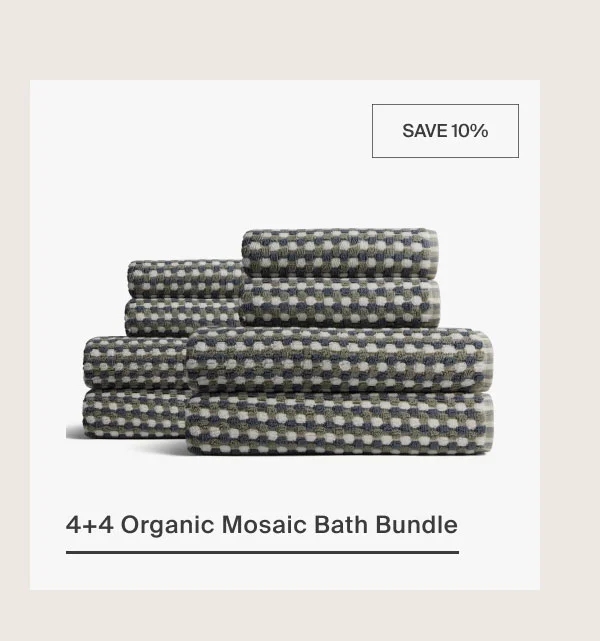 2+2 Organic Mosaic Bath Bundle