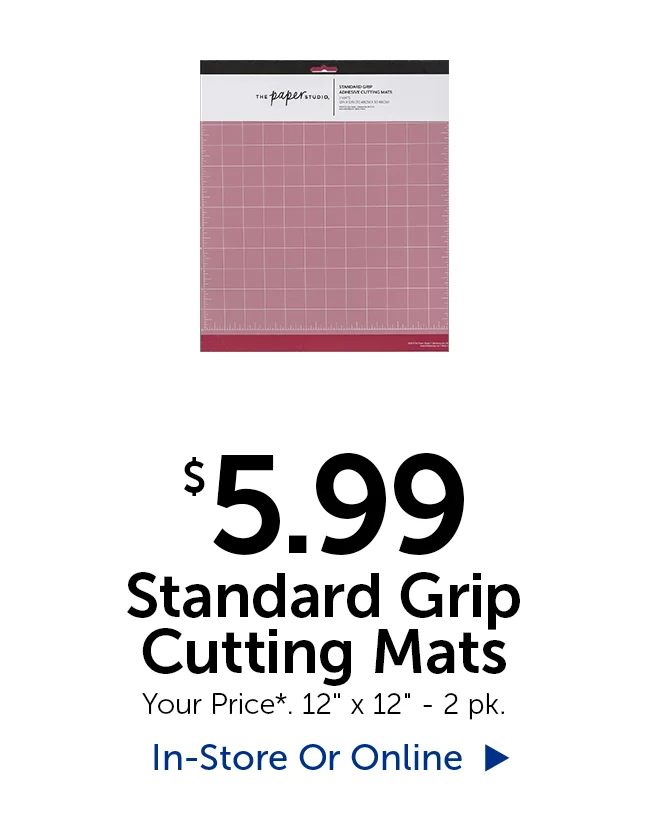 $5.99 Standard Grip Cutting Mats - Your Price