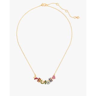 Rainbow Joy Charm Necklace