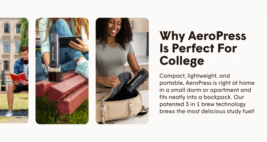 AeroPress being used by college students