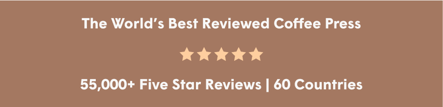 55,000+ five star reviews, 60 countries