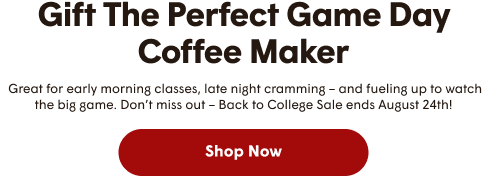 Gift The Perfect Game Day Coffee Maker