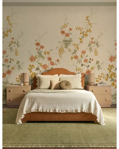 Maebry Cotton Coverlet-Ivory / Full/Queen
